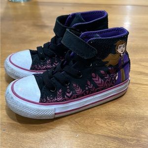 Toddler Girls Anna Disney 2 Frozen Converse High Tops